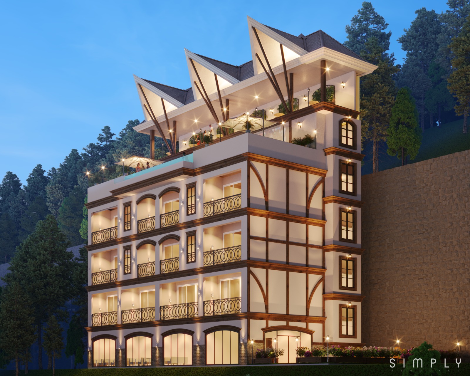 Hotel at Kufri, Shimla